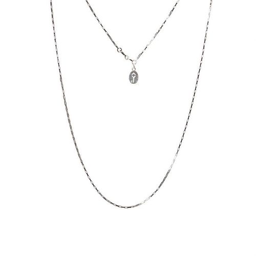 Corrente Tijolinho de Prata 925 1,3mm