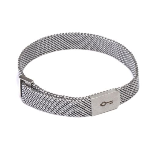 Pulseira Imã de Malha de Aço