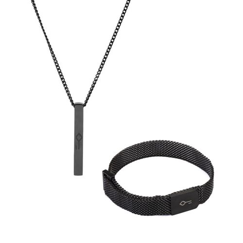 Kit Frankie de Pulseira e Colar
