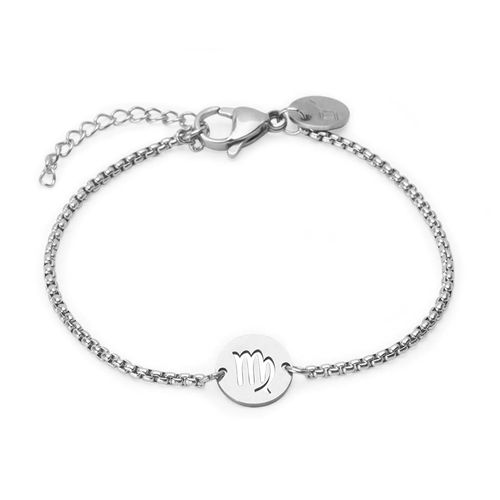 Pulseira Signo Virgem de Aço