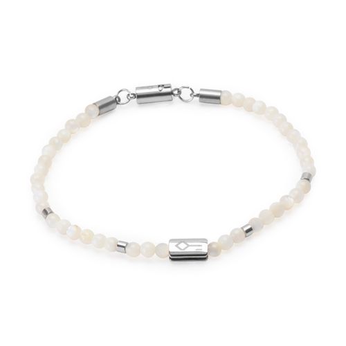 Pulseira Wade de Pérola Natural Branca