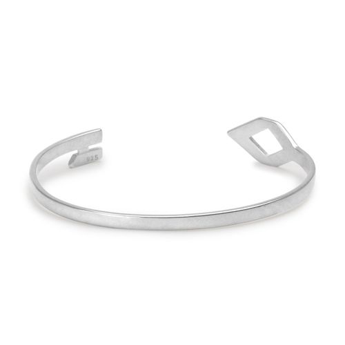Bracelete Cuff Key de Prata 925