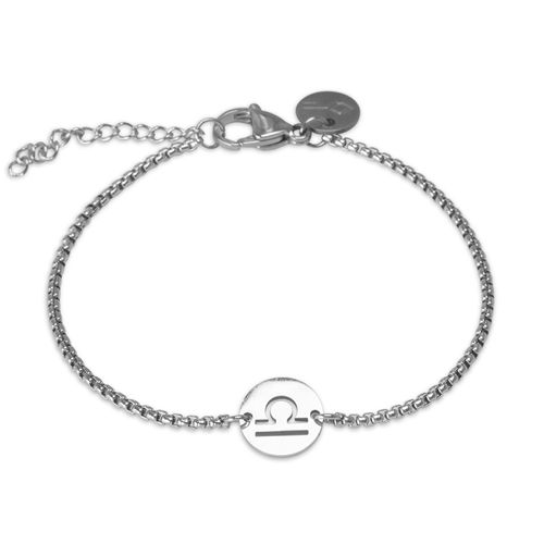 Pulseira Signo Libra de Aço