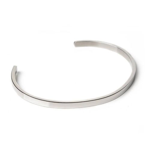 Bracelete Cuff Slim de Aço - Personalizada
