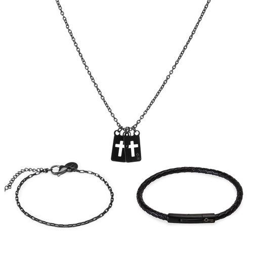Kit Nara de Pulseiras e Colar: Filippo, Marcel e James