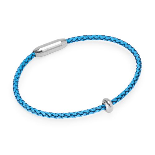Pulseira Horizon Blue de Cabo de Aço