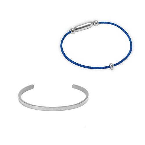 Kit Adrenalina de Bracelete e Pulseira: Slim e Strong