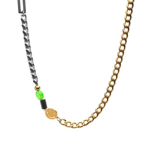 Colar 1212 de Aço Dourado