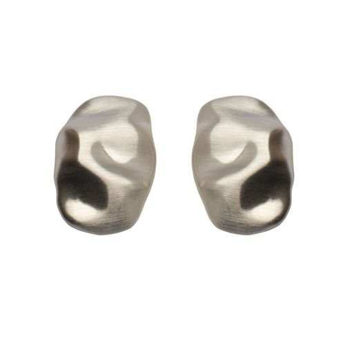 Brinco Verbena Acetinado Prata