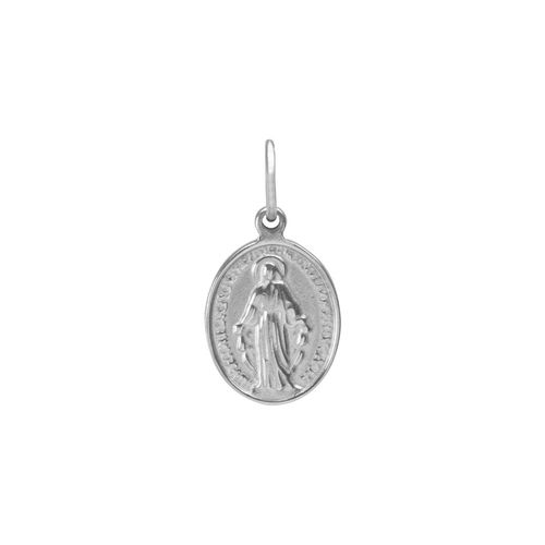 Pingente Medalha Milagrosa de Aço