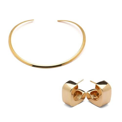 Kit Clássico de Colar e Brinco Feminino
