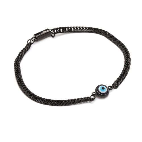 Pulseira Knight de Aço Preto II