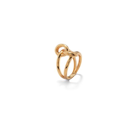 Anel Node Dourado