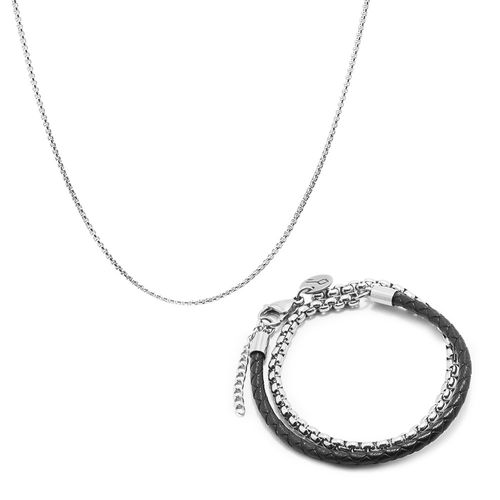 Kit Cairns de Corrente e Pulseira: Box 2mm e Lemmy