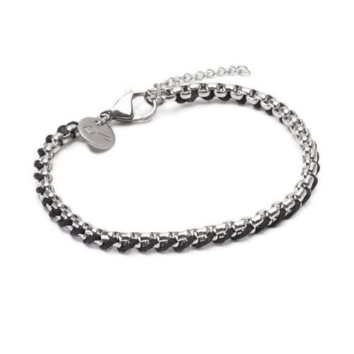 Pulseira Obama de Aço Preto