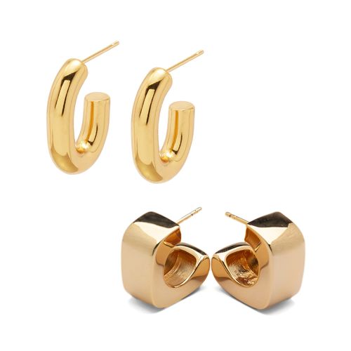 Kit Serenidade de Brincos Dourados