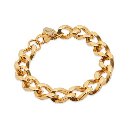 Pulseira Bela de Aço Dourada