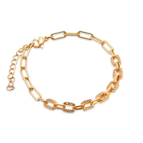 Pulseira Frida Dourada com Zircônia