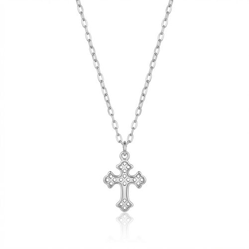 Colar Asher de Aço Prata