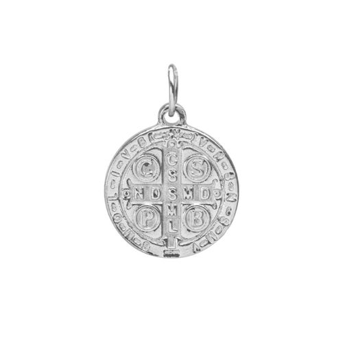 Pingente São Bento de Aço