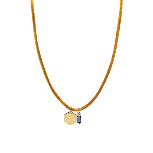 Colar Penta Dourado