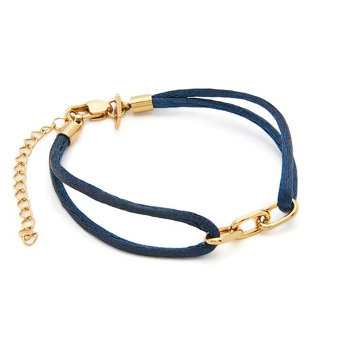 Pulseira Pétala Azul Marinho