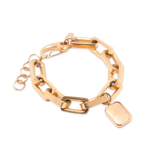 Pulseira Carrie de Aço Dourado