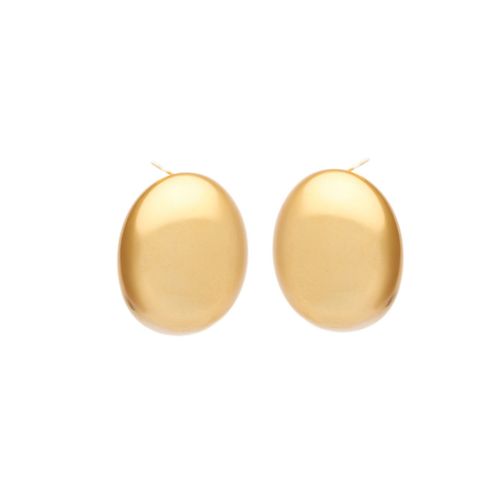 Brinco Lourdes de Aço Dourado