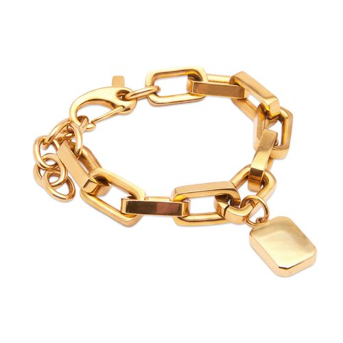 Pulseira Carrie de Aço Dourado