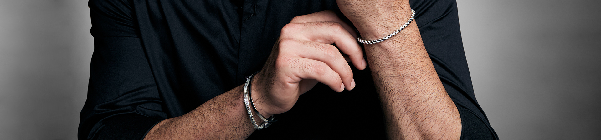 Banner de Pulseiras Masculinas e Correntes